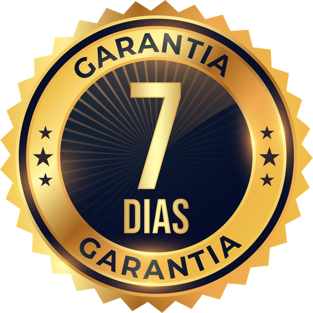 Selo de garantia de 7 dias
